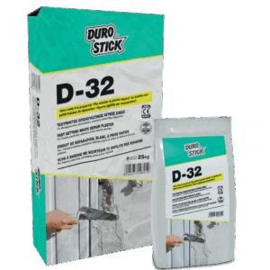 Durostick D-32 Ταχύπηκτος επισκευαστικός λευκός σοβάς