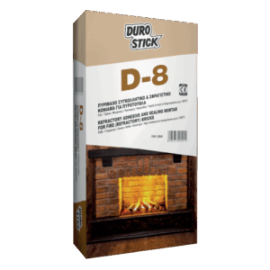 Durostick D-8 κόλλα για πυρότουβλα 5kg