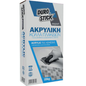 Κόλλα Πλακιδίων Ακρυλική  Λευκή 25kg