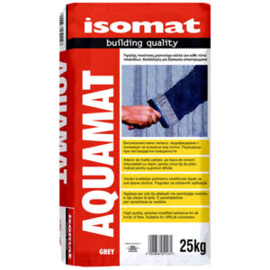Στεγανωτικό κονίαμα επαλειφόμενο AQUAMAT Γκρι 25kg